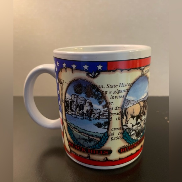 New Mount Rushmore Coffee Mug Patriotic 4th of July - Picture 2 of 5